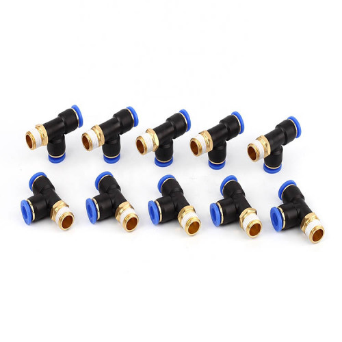 ข้อต่อลมแบบสามทาง SNS SPD Series [Connector Fitting]